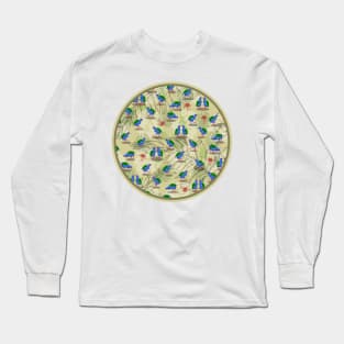 Kakahe NZ bird Pattern Long Sleeve T-Shirt